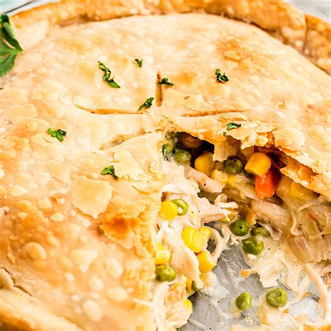 Homemade Easy Chicken Pot Pie