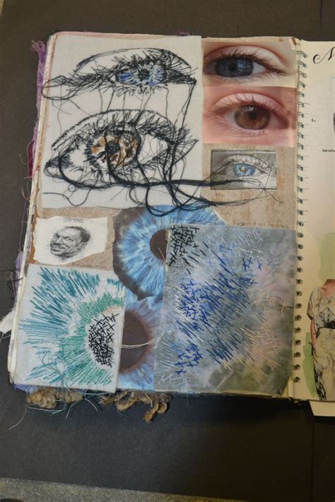 Textiles Sketchbook Examples 的图像结果