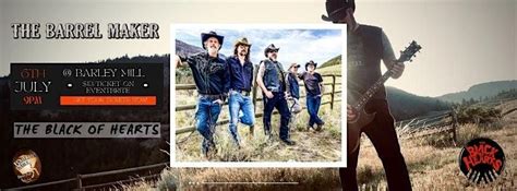 The Barrel Maker & The Black of Hearts Live on Patio, Barley Mill Brew ...