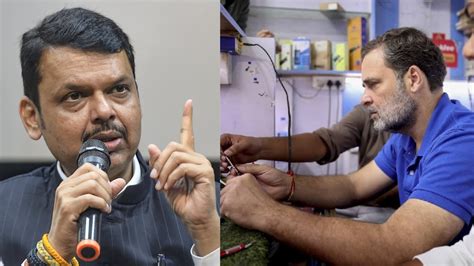 'Rahul Gandhi should do some homework': Devendra Fadnavis hits back at ...