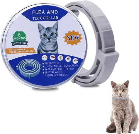 Banydoll Cat Flea and Tick Collar, 8 Months Effective Protection ...