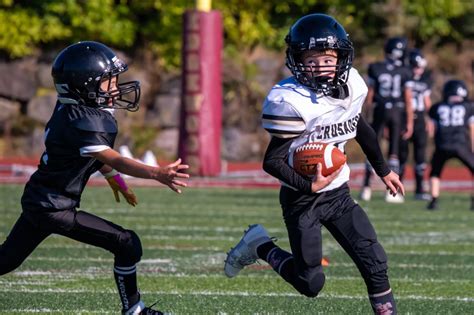 Crusader Youth Football 3rd/4th Grade vs New Glarus, Edgewood High ...