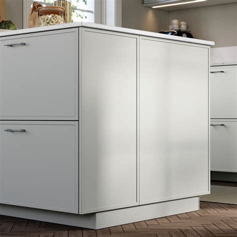 ASPUDDEN decorative cover panel, light grey, 39x80 cm (15x31") - IKEA