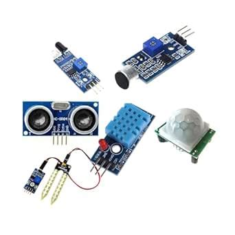 E Idea Robotics- Pir, Ultrasonic, Dht 11 Temperature, Ir Proximity1 ...