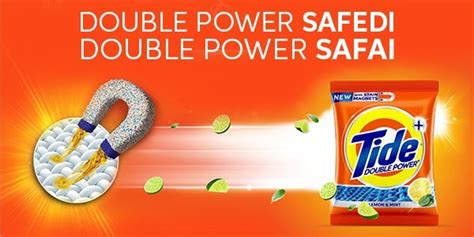 Buy Tide Double Power Plus Lemon & Mint Detergent Washing Powder Online ...