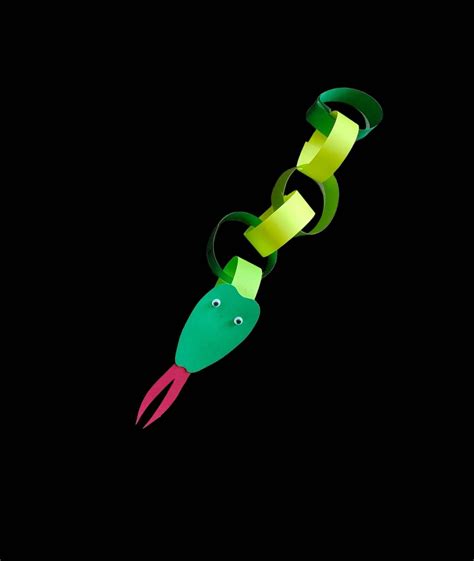 Image result for Paper Chain Snake Craft