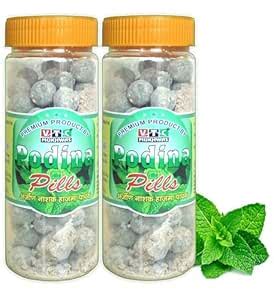 VTC MUKHWAS Ayurvedic Pachak Pudina Pills Anardana Goli Tasty Healthy ...