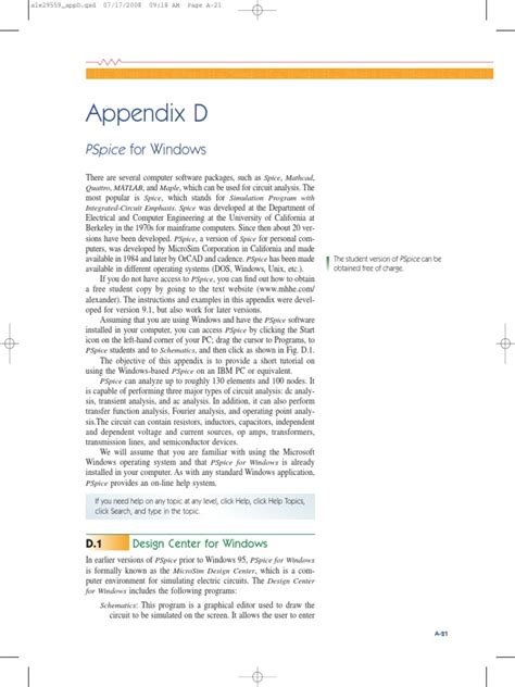 Image result for PSpice Tutorial PDF