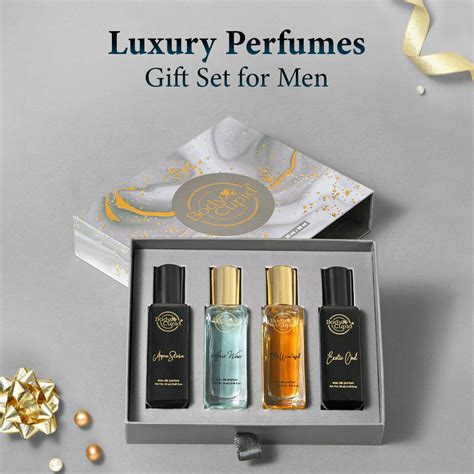 Luxury Perfume Gift Set for Men 4X20 ML