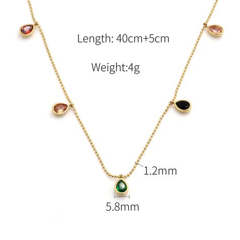 Just Lil Things Artifical Gold Necklace jltn0798