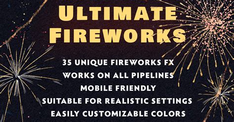 Image result for Unity Fireworks Particle Effect