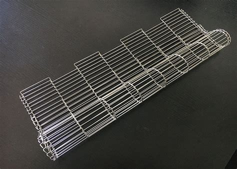 Long Life Metal Flat Flex Conveyor Belt For Electronic Component Convey