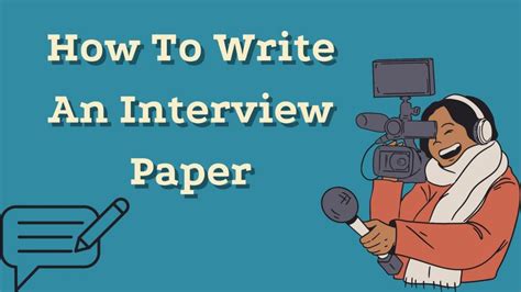 How to Write a Interview 的图像结果