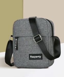 STORITE Grey Sling Bag Stylish Mini Sling Bag With Water Bottle Pocket ...