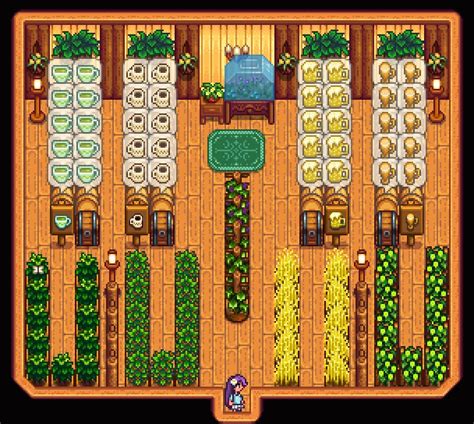 Stardew Valley Greenhouse Layout