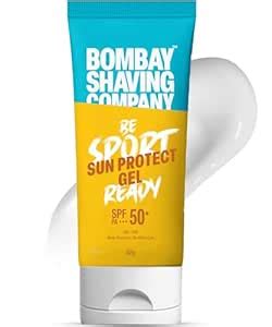 Bombay Shaving Co Non Sticky Aloe Vera Sunscreen Gel SPF 50,for Sun ...