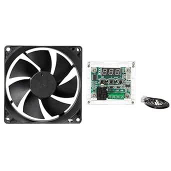 Robocraze 12V 0.18A CPU Cooling Fan Wired Type, CPU Cooler Radiator ...