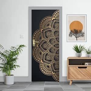 Craftworks Studio Mandala Door Wallpaper | Wallpaper for Door | Self ...