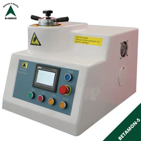 Metallographic Hot Mounting Press - Metallurgical Hot Mounting Press ...