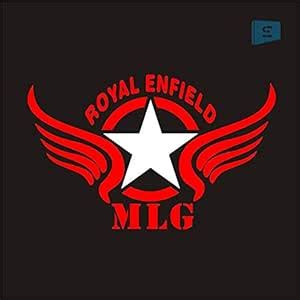 SIGN EVER Bike Stickers Compatible for Royal Enfield MLG Star Wings ...