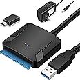 SATA to USB 3.0 Cable, EYOOLD SATA III Hard Drive Adapter Cable for 3.5 ...
