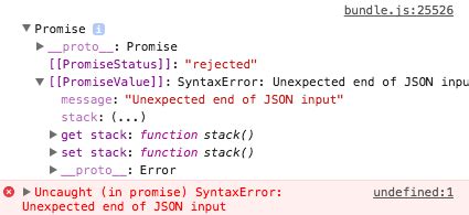 Image result for Unexpected End of JSON Input Fetch