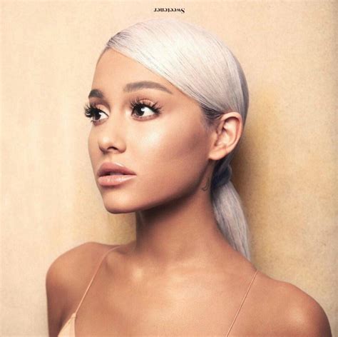 Ariana Grande's "Sweetener" Album Artwork (Flipped) : ArianaGrande