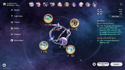 MoC 30 Stars Clear TL61 w/ Asta, Bailu, Clara, March 7th, Natasha, Pela ...