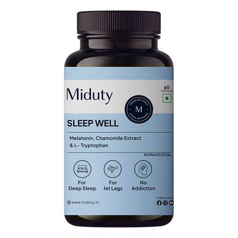 Sleep Well - Best Alternative Supplement to Sleeping Pills/Tablets