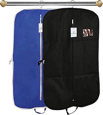 Kuber Industries 2 Pieces Half Transparent Non Woven Men's Coat Blazer ...