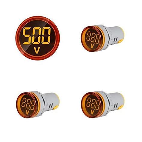 KAMCON™ Voltmeter Signal Lights Digital Display Gauge Volt Voltage ...