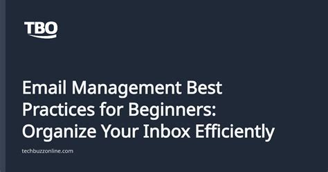 Image result for Email Management Examples