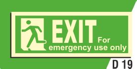 Direction Signage D 19 | Signages | Prolite