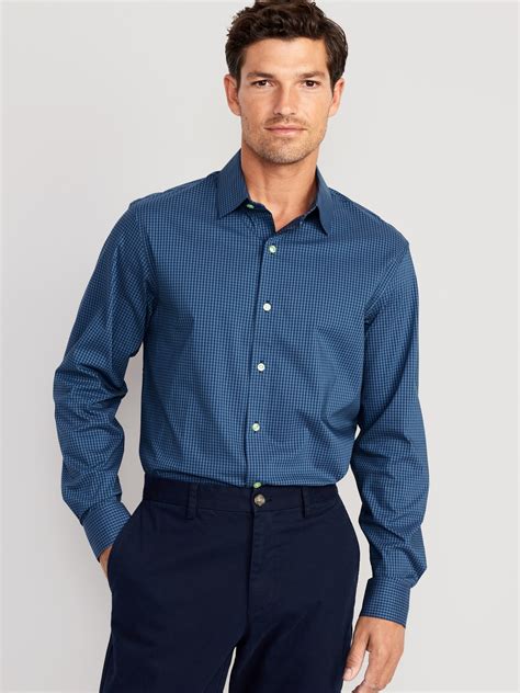 Performance Fabric Dress Shirt | Old Navy