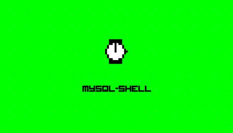 Mysql Shell 的图像结果