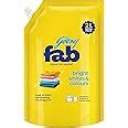 Godrej Fab Liquid Detergent Refill Pouch for Machine Wash - 2L : Amazon ...