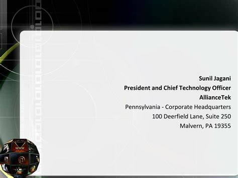 PPT - Sunil Jagani - Sunil Jagani has held leadership roles in a myriad ...