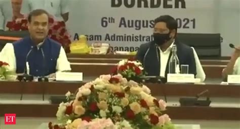 Border dispute: Assam, Meghalaya chief ministers hold 2nd round of ...