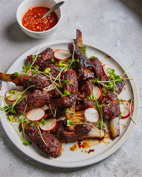 Brown-Sugar Bourbon Lamb Ribs - Kosher.com