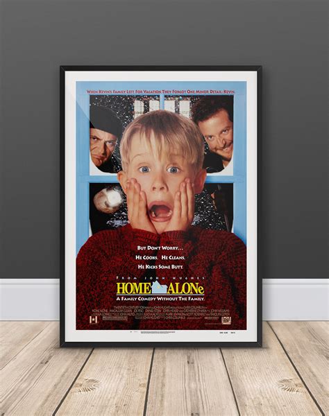 Home Alone - Movie Poster - Digital Poster Download, 300dpi Jpeg, A3 ...