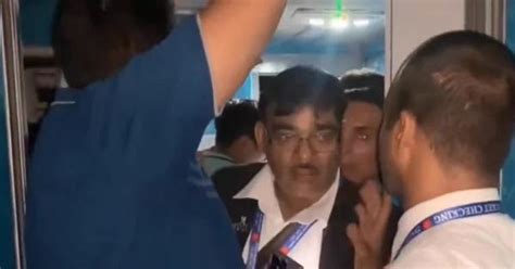 Video: Angry train passengers lock ticket checker in toilet after power ...