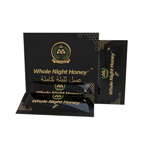 Whole Night Honey 12 Days Supply 12 Sachets 1 Box – Royal Bee