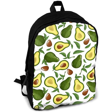 Buy Hojas de rodajas de aguacate para niños/adultos Mochila ...