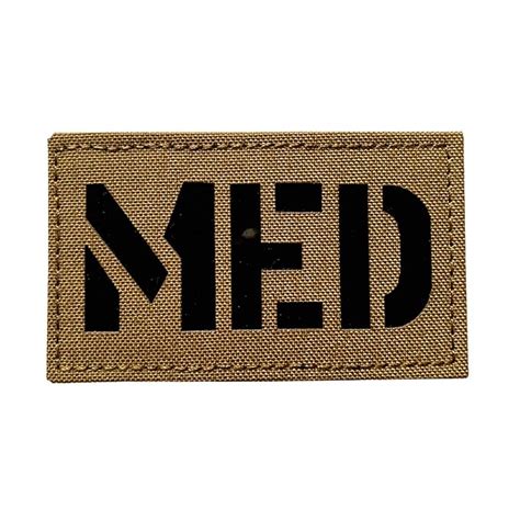2x3.5" Infrared IR MED Medic EMS EMT Patch Tactical Vest Patch Hook ...