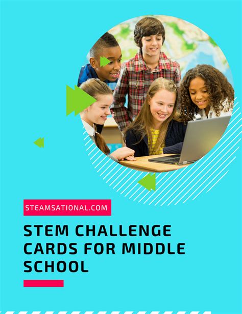 Middle School STEM Challenge Cards – STEAMsational