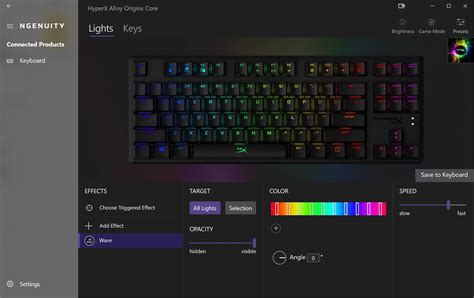 Image result for HyperX Core RGB Keyboard Software