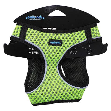 Emily Pets Dog Harness - All Weather Mesh, Step in Adjustable Harness ...