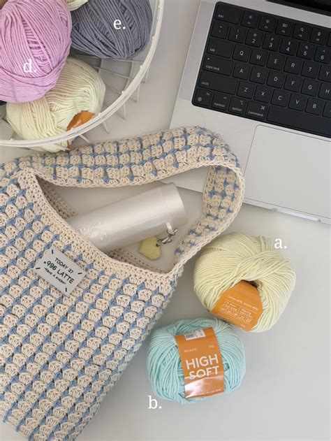 Limited !/Tweedy check bag L | pumowa/Import knit brand