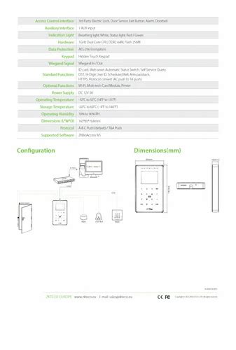 Biometric Attendance System - Outdoor RFID Access Control Reader ...