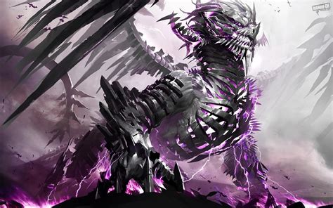 Black and Purple Dragon Wallpapers - Top Free Black and Purple Dragon ...